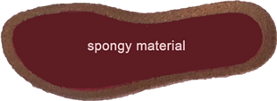 spongy sole